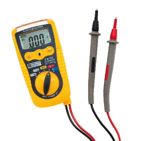 CA CA703 MULTIMETRE NUMERI. AC DC