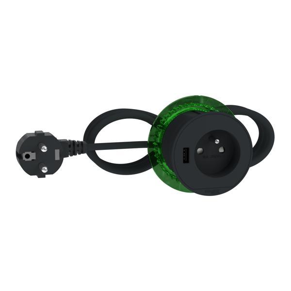 BLOC PRISE XS 1 PC+USB A - ANT